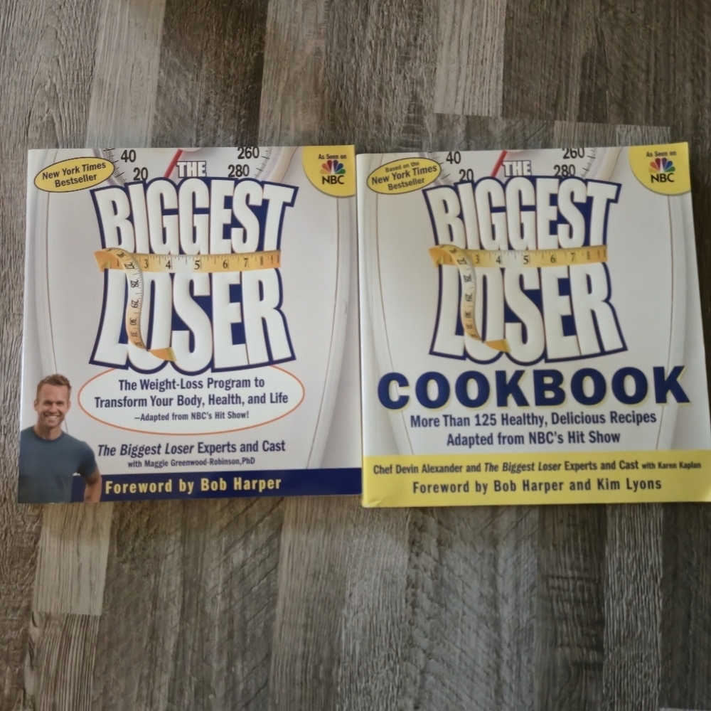 Cookbook Duo - "Biggest Loser Weight-Loss Program" & "Biggest Loser Cookbook"